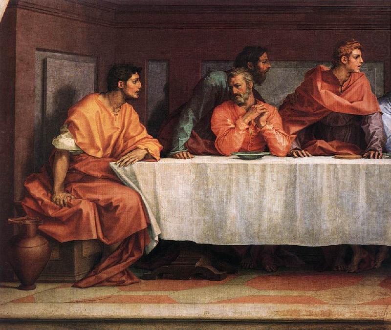 The Last Supper (detail)  ii, Andrea del Sarto